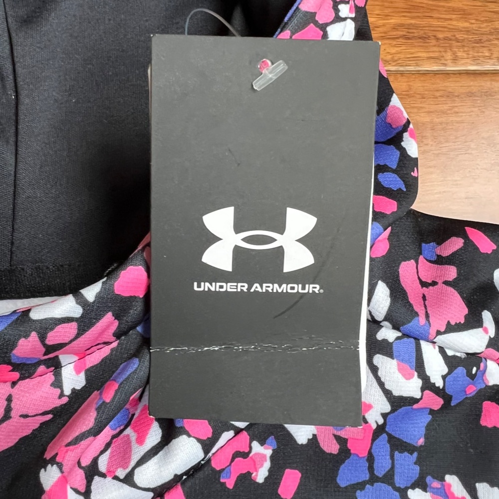 Under Armour Girls' Armour Fleece® Printed Hoodie Sweatshirt NWT Youth Large - Picture 6 of 8